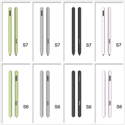 Étui à crayons d'affaires Simple pour sam-sung Galaxy- Tab S6 S7 s-pen étui à crayons en Silicone