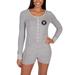 Women's Concepts Sport Gray Houston Astros Venture Sweater Romper