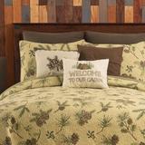 Union Rustic Curtice/Green/Beige Reversible Farmhouse/Country Quilt Set Cotton in Brown | King | Wayfair 6E521C15469F4433BE58809D0618A323