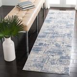 Gray 26 x 0.43 in Indoor Area Rug - Highland Dunes Grattan Abstract Blue Area Rug | 26 W x 0.43 D in | Wayfair 5EB168A756D64C799B6ACE2B7BD1F281