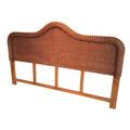 Bay Isle Home™ Watkins Wicker/Rattan Panel Headboard Wicker/Rattan | 46 H x 78 W x 3 D in | Wayfair BYIL2372 45190803