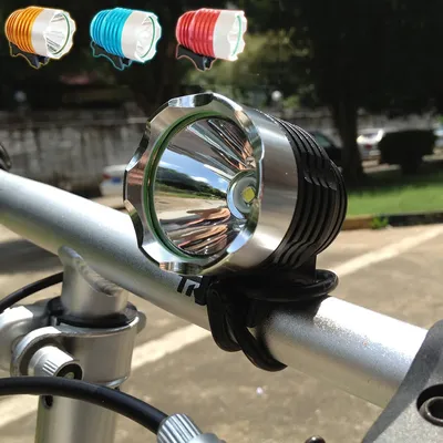 Feu avant LED T6 L2, 1800 lumens, étanche, haute luminosité, pour vélo,phare, éclairage, avec