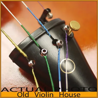 Opera DNomesteel-Cordes de violon 4/4 jeu complet de calibre moyen (G D A E) extrémité de balle