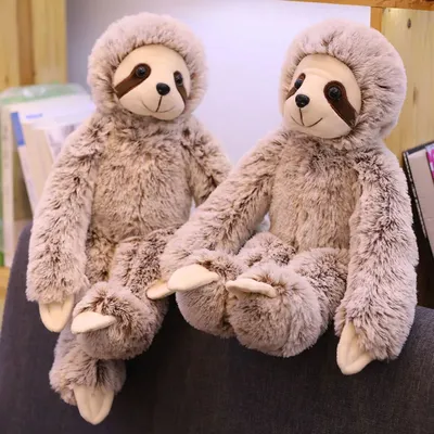 Poupée paresseux réaliste pour bébé 1 pièce 50cm/70cm jouets en peluche pour enfants joli