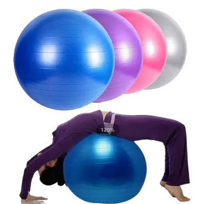 Ballon de Yoga et Pilates 65/75/85CM pour exercices d'équilibre gymnastique Fitball