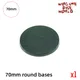 Bases de jeux de table 70mm rondes