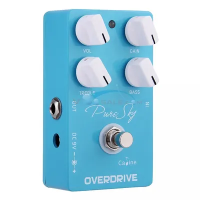 Caline Pure Sky OD JEPedal Effprotected CP-12 Pure and Clean Overdrive JEPedal JEAccessrespiration