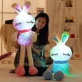 75CM Led Luminous Glowing Toy Light Up Plush Rabbit Doll Christmas New Year Birthday Gift For Kid