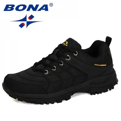 BONA-Chaussures de randonnée en maille de cuir nuso k pour hommes baskets d'escalade de sport de