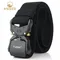 HSSEE nouvelle ceinture élastique officielle en métal dur véritable boucle à dégagement rapide ceinture tactique pour hommes accessoires pour hommes livraison directe