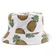 Chapeau de pêche imprimé ananas pour hommes et femmes casquette d'été ander chapeau de poisson