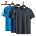 ESHARK-T-shirt manches courtes pour homme vêtement de sport ultra-mince respirant séchage rapide