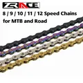 ZRACE – chaîne de vtt 8 9 10 11 12 vitesses vélo de route de montagne couleur néon argent noir