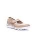 Wide Width Women's Onalee Sneakers by Propet in Beige (Size 10 W)