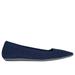 Skechers Women's Cleo Point Flats | Size 9.0 | Navy | Textile | Vegan | Machine Washable