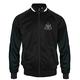 Newcastle United FC Official Football Gift Mens Retro Track Top Jacket Large Black