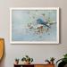 The Holiday Aisle® Blue Bird in Winter - Picture Frame Painting Print on Canvas Canvas, in Blue/Red/White | 37.5 H x 27.5 W x 1.5 D in | Wayfair