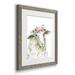 Harper Orchard Flower Crown Sheep - Picture Frame Painting Print on Paper in Green/Pink/White | 24 H x 18 W x 1.5 D in | Wayfair
