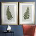 Bay Isle Home™ Fern Studies I - 2 Piece Graphic Art Print Set Paper, Solid Wood in Green | 26.5 H x 73 W x 1.5 D in | Wayfair