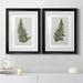 Bay Isle Home™ Fern Studies I - 2 Piece Graphic Art Print Set Paper, Solid Wood in Green | 22.5 H x 61 W x 1.5 D in | Wayfair