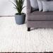 Gray/White 60 x 0.27 in Area Rug - Sand & Stable™ Mina Grey/Beige Indoor/Outdoor Area Rug, Polypropylene | 60 W x 0.27 D in | Wayfair