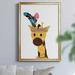 Three Posts™ Baby & Kids Emilio Giraffe Framed Art Canvas in Brown | 18.5 H x 24.5 W x 1.5 D in | Wayfair 0F215AA007E647D78976071E982CE8D3