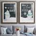 The Holiday Aisle® Cold Days Warm Hearts - 2 Piece Textual Art Print Set Paper, Solid Wood in Blue/Gray/White | 31 H x 44 W in | Wayfair