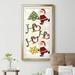 The Holiday Aisle® Santa Hoho Ho - Picture Frame Textual Art Print on Paper in Green/Red | 42.5 H x 22.5 W x 1.5 D in | Wayfair