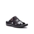 Women's Gertie Sandals by Propet in Black (Size 8 1/2 M)