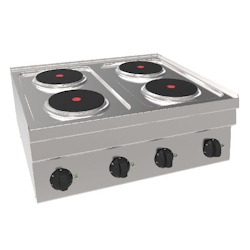 Nordcap Elektroherd - EH6 - 4KPT