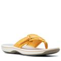 Clarks BREEZE SEA - Womens 8 Yellow Sandal Medium