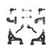 1996-1999 Mercedes E300 Front Control Arm Ball Joint Tie Rod and Sway Bar Link Kit - DIY Solutions