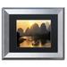 Trademark Fine Art Evening View by Philippe Hugonnard - Picture Frame Photographic Print on Canvas Canvas, Wood | 11 H x 14 W x 0.5 D in | Wayfair