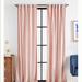 Anthropologie Accents | Anthropologie Velvet Dotted Pink Curtain Panel 1 | Color: Pink | Size: Os