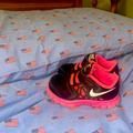 Nike Shoes | Black & Bright Pink Nike Sneakers | Color: Black/Pink | Size: 6bb