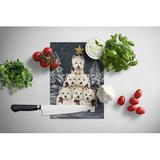 Caroline's Treasures Scottie & Westie Christmas Nutcrackers Glass Cutting Board Glass | 0.15 H x 11.25 W in | Wayfair PPP3130LCB