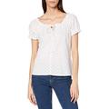 Joe Browns Women's Broderie Anglaise Top Blouse, B-White, 18