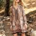 Anthropologie Dresses | Anthropologie Ismelda Tunic Dress | Color: Black/Tan | Size: M