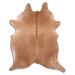 Brown 72 x 0.25 in Area Rug - Loon Peak® Natural Hair Handmade Cowhide Caramel Area Rug Cowhide | 72 W x 0.25 D in | Wayfair