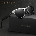 VEITHDIA – lunettes de soleil en aluminium et magnésium pour hommes et femmes accessoires de mode