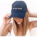 Brandy Melville Accessories | Brandy Melville Honey Navy Blue Baseball Dadd Hat | Color: Blue | Size: Os