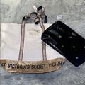 Victoria's Secret Bags | Bundle Of Two Nwt Victoria’s Secret Bags | Color: Gold/White | Size: Os