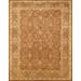 "Tabriz Collection Hand-Knotted Lamb's Wool Area Rug- 8' 0"" X 10' 1"" - Pasargad Home P-FTS 8X10"