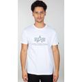 Alpha Industries Basic T-shirt, bianco-beige, dimensione M