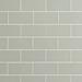 WS Tiles® 3" x 6" Glass Peel & Stick Subway Tile Glass in Gray | 6 H x 3 W x 0.2 D in | Wayfair WST-PS-15C4