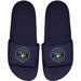 Youth ISlide Navy Milwaukee Brewers Primary Motto Slide Sandals