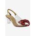 Wide Width Women's Ramillo Slingback by J. Renee in Vinyl Retro (Size 7 W)