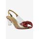 Wide Width Women's Ramillo Slingback by J. Renee in Vinyl Retro (Size 7 W)