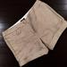 J. Crew Shorts | J. Crew Gold Metallic Linen Shorts ~ Sz 4 | Nwt | Color: Gold | Size: 4