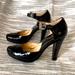 Michael Kors Shoes | Michael Kors Black Patent Leather Strapped Heels | Color: Black | Size: 7.5